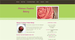 Desktop Screenshot of motownfreedombakery.com